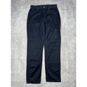 Valentino Jeans Men's‎ 32x32 Blue Straight Leg Twill Chino 5 Pocket Preppy Golf